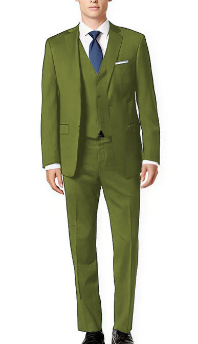 Brand: Caravelli Collezione Suit - Caravelli Suit - Caravelli Italy Caravelli Men'S 3-Piece Slim Fit 2-Button Midnight Blue Vested Dress Suit Set - Image 7