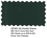 Carlo Lusso Suit Hunter Green Modern Fit
