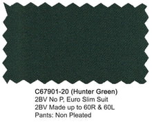 Carlo Lusso Suit Hunter Green