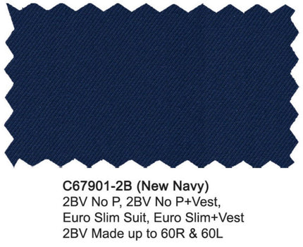 Carlo Lusso Suit Navy