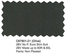 Carlo Lusso Suit Olive
