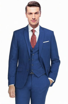 Carlo Lusso Suit French Blue