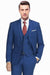 Carlo Lusso Suit French Blue