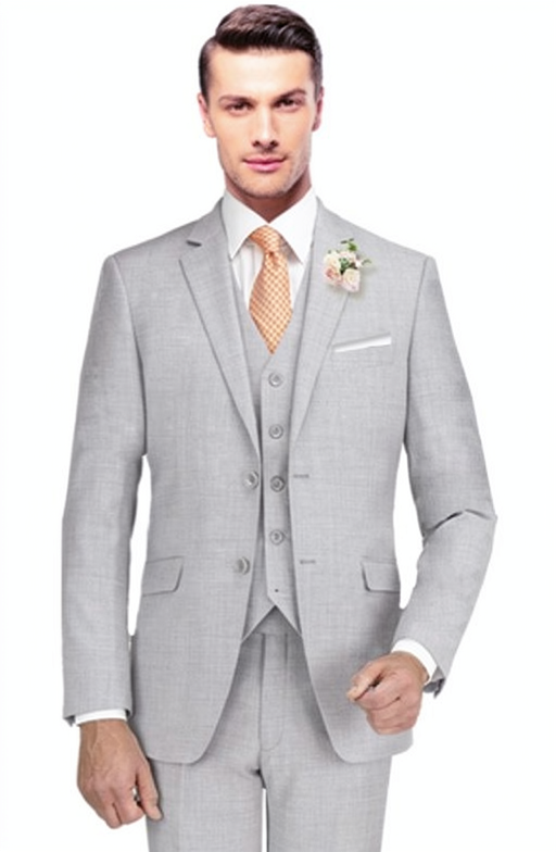Carlo Lusso Suit Sterling Gray Modern Fit
