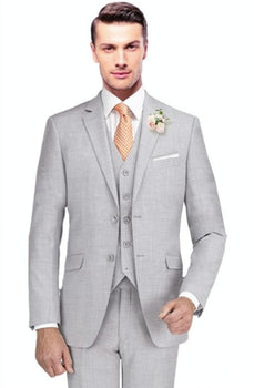 Carlo Lusso Suit Sterling Gray