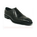 Mens Carrucci Burnished Leather Classic 1920's Wingtip Dress Shoe in Navy