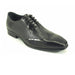 Mens Carrucci Caviar Leather Wingtip Dress Shoe in Cognac