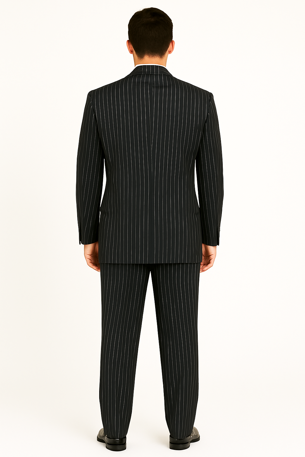 Chalk Bold Men's Sharp Bold White Pinstripe Available in 5 Color (Dress To kill!) - Image 3