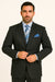 Chalk Bold Men's Sharp Bold White Pinstripe Available in 5 Color (Dress To kill!)