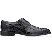 Belvedere Chapo Black Genuine Alligator Leather Loafer