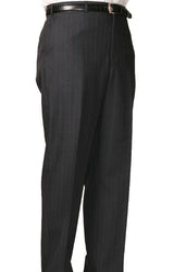 Charcoal Bond Flat Front Trouser