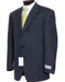 Dark Charcoal Multi Pinstripe Business Cheap Priced Business Suits Clearance Sale Super 120'S Wool Available In 2 Or 3 Buttons Style Regular Classic Cut Non Back Vent Coat Style