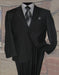 Charcoal Men's Wool Suit 2 Button 2pc Super 150's With Hand Pick Stitch Suit
