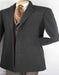 Three Quarters Length Men'S Dress Coat Men'S Car Coat Collection In A Soft Blend - Charcoal Grey Men'S Overcoat