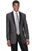 Men'S Charcoal Shawl Collar Regular Fit Dinner Jacket Looking Two Toned Black Lapel + Free Pants Cheap Priced Fashion For Men