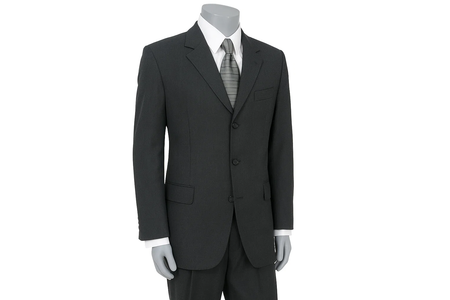 Tesory Italian Design, Premier Quality Italian Fabric Men'S Cheap Priced Business Suits Clearance Sale :: Charcoal Gray Available In 2 Or 3 Buttons Style Regular Classic Cut Suit Super 150 Vented