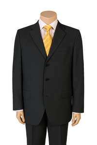 3/4 Buttons Men'S Dress Business Charcoal Gray 100% Super Year Round Cheap Priced Business Suits Clearance Sale - Color: Dark Grey Suit