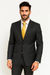 3/4 Buttons Men'S Dress Business Charcoal Gray 100% Super Year Round Cheap Priced Business Suits Clearance Sale - Color: Dark Grey Suit