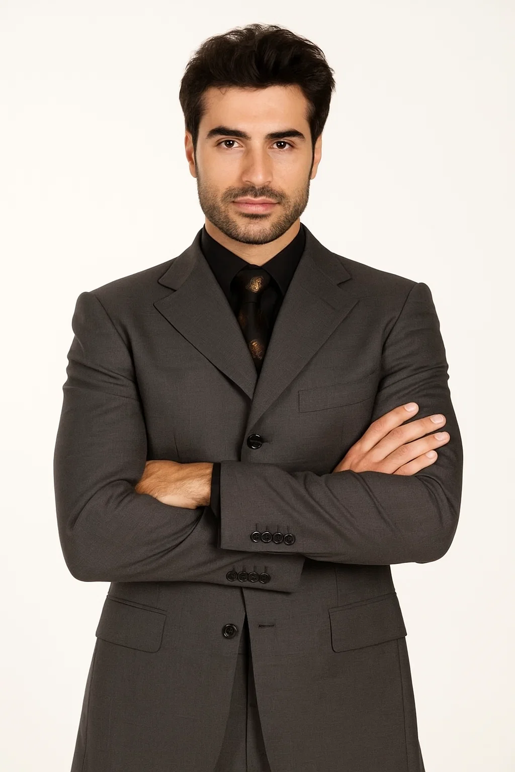 Charcoal Gray suit
