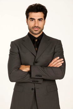 Charcoal Gray suit
