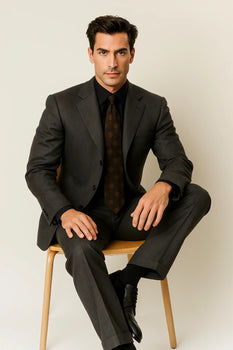 Charcoal Gray suit