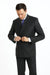 Men'S Charcoal Pinstripe Double Breasted Suits - Color: Dark Grey Suit