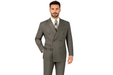 Cheap Plus Size Mens Charcoal Suit For Big Men Online - Big and Tall Sizes