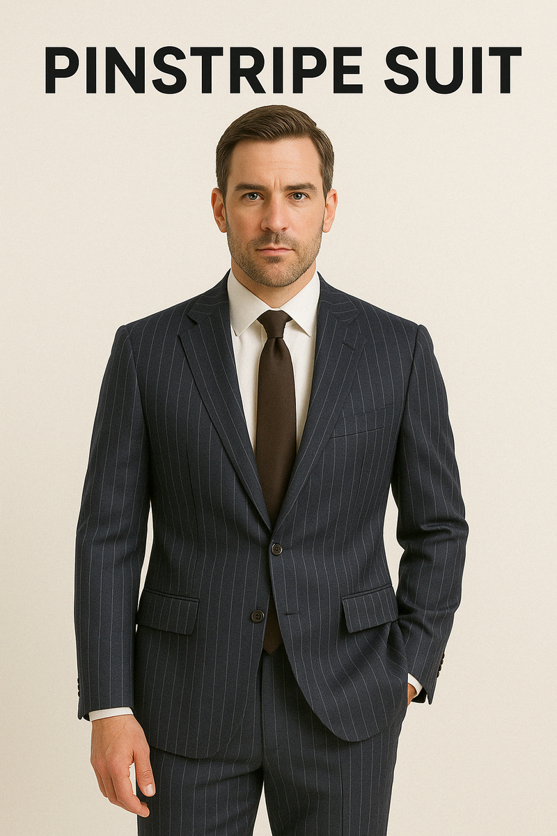Pinstripe Suit
