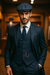 Thomas Shelby Suit - Thomas Shelby Costume + Pants + Vest + Overcoat + Hat Charcoal