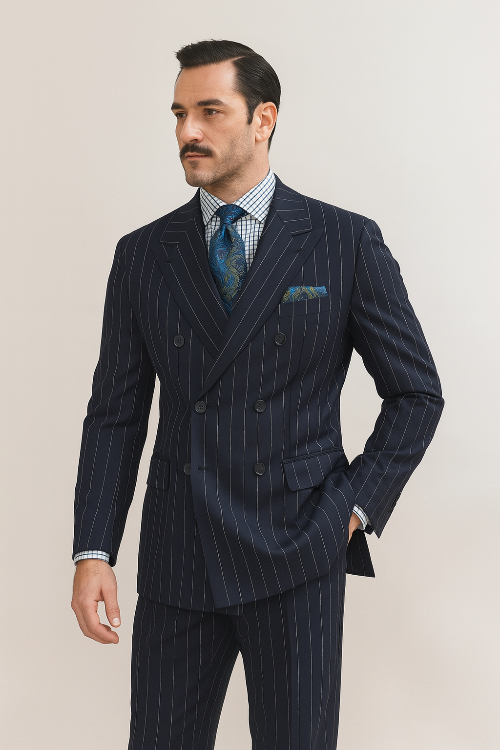 Six Button Suit