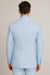 Seersucker Suit Peak Lapel Suit in Color "BLUE" - Summer Fabric Tone on Tone Shadow Stripe By Rossiman