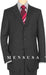 Cheap Plus Size Suits For Men - Big and Tall Suit For Big Guys Charcoal Gray