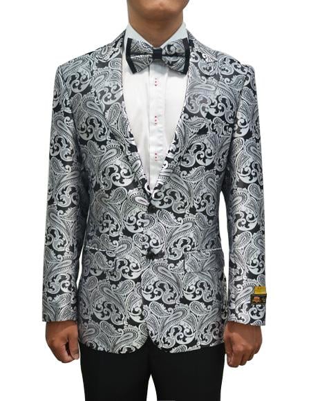 Cheap Priced Men'S Printed Unique Patterned Print Floral Tuxedo Flower Jacket Prom Custom