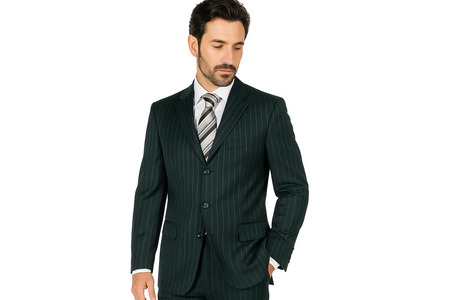 Cheap Plus Size Suits For Men - Big and Tall Suit For Big Guys  2 Buttons Style Jacket