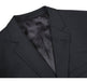 Renoir Clothing - Renoir Suit - Renoir Fashion - Super 140s Wool Two Button Slim Fit Charcoal  Renoir Suit