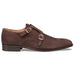 Actore II Chestnut Suede Double Monk Strap Shoes By Mezlan Made In Spain Brand