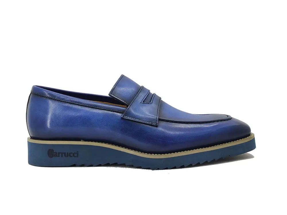 Chic Patina Burnished Penny Loafer - Image 3