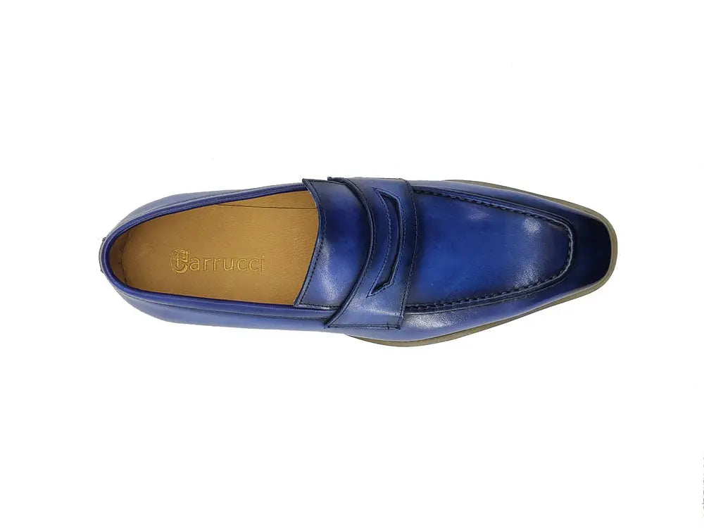 Chic Patina Burnished Penny Loafer - Image 5