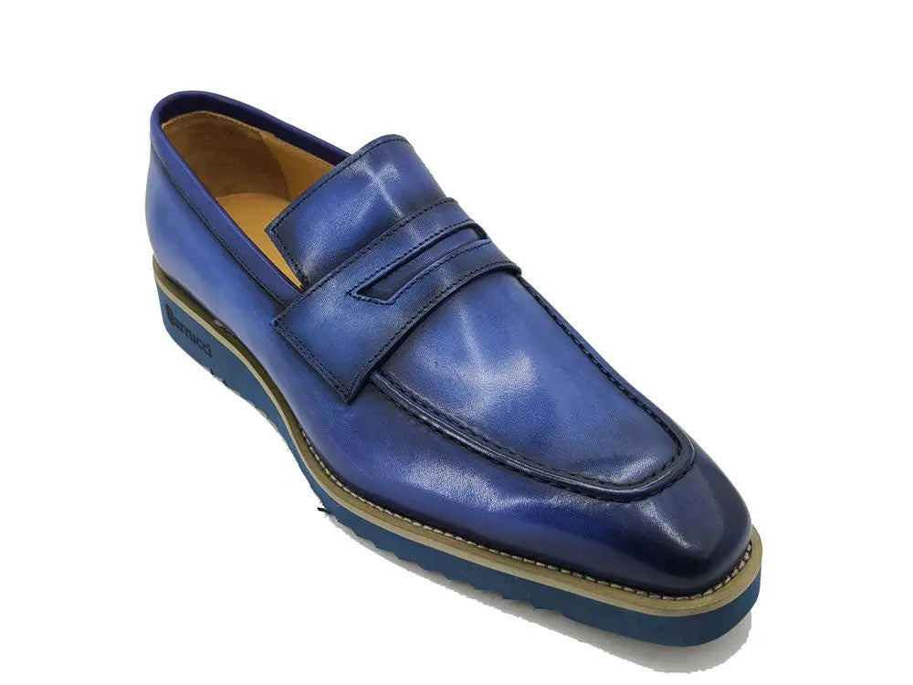 Chic Patina Burnished Penny Loafer - Image 2