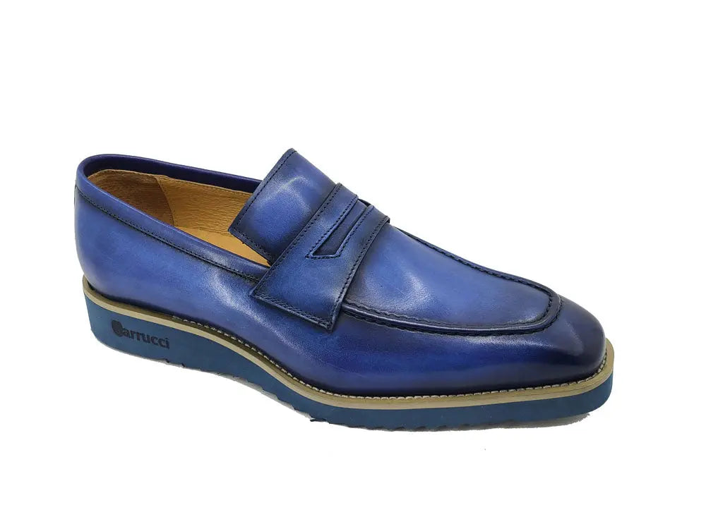 Chic Patina Burnished Penny Loafer - Image 4