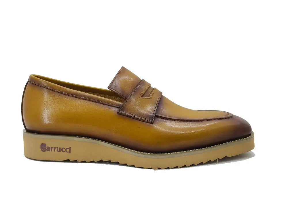 Chic Patina Burnished Penny Loafer - Image 9