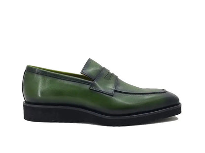 Chic Patina Burnished Penny Loafer - Image 13