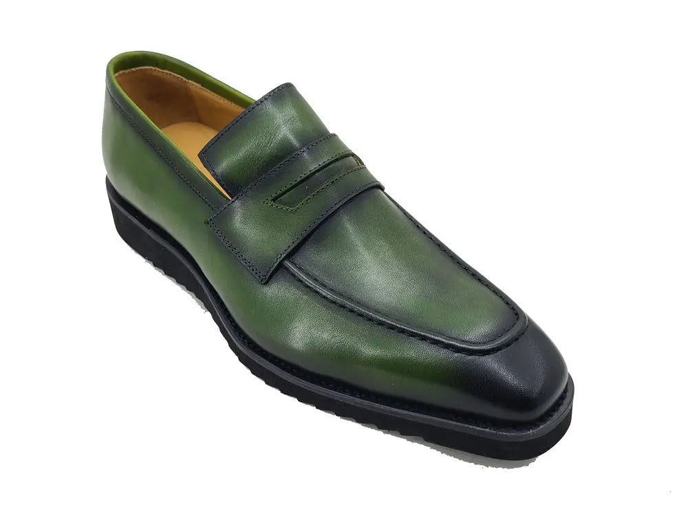 Chic Patina Burnished Penny Loafer - Image 14