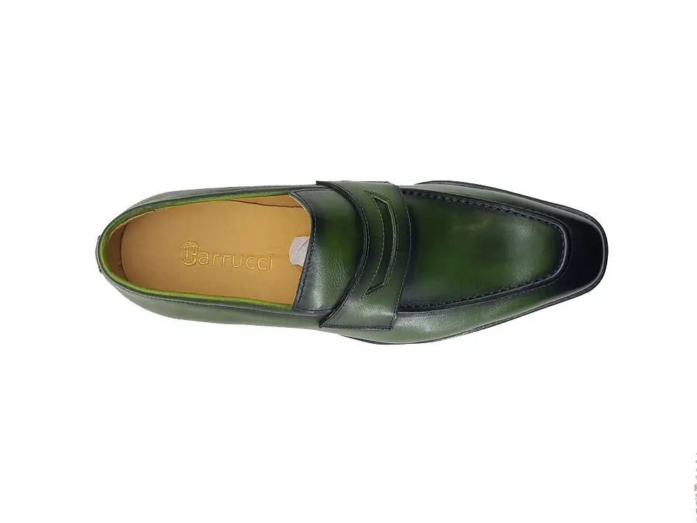 Chic Patina Burnished Penny Loafer - Image 15