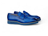 Chic Patina Burnished Penny Loafer