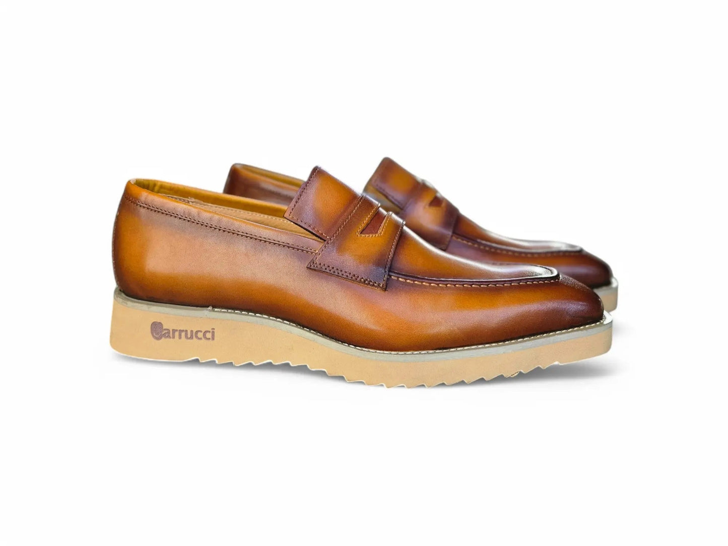 Chic Patina Burnished Penny Loafer - Image 6