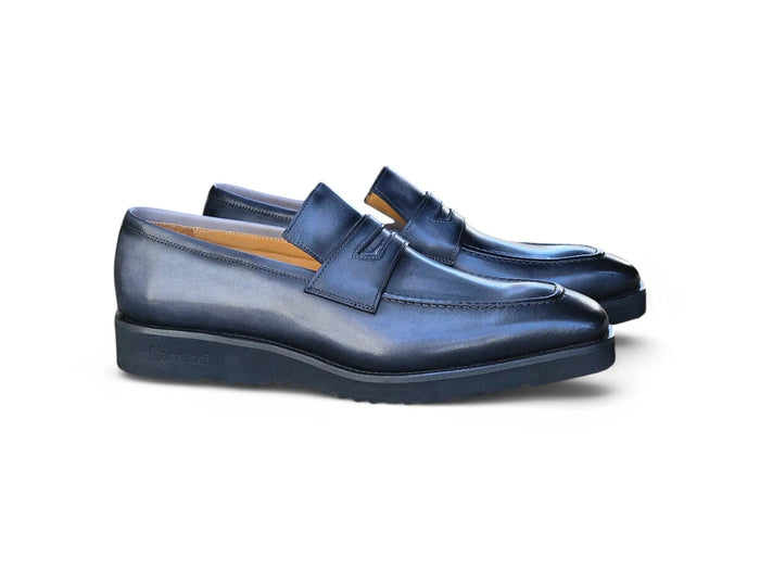 Chic Patina Burnished Penny Loafer - Image 24
