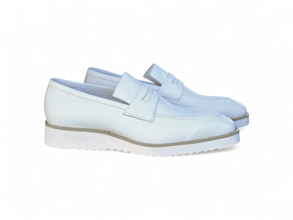 Chic Patina Burnished Penny Loafer Carrucci