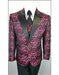 Black Fuchsia Boys Kids Fashion Suit - Toddler Suits