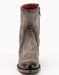 Ferrini Women's Stacey Round Toe Ankle Boots Handcrafted - Chocolate